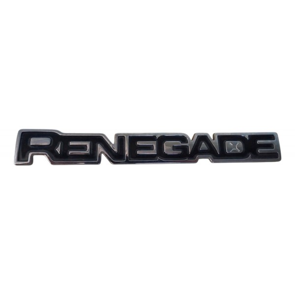 Emblema Jeep Renegade Cromado 2025