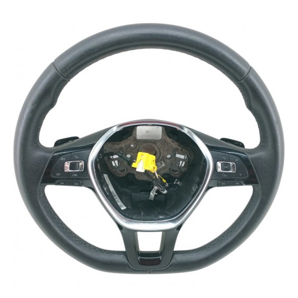 Volante Direção Com Comandos Vw Tcross Fox Saveiro 2017 2021