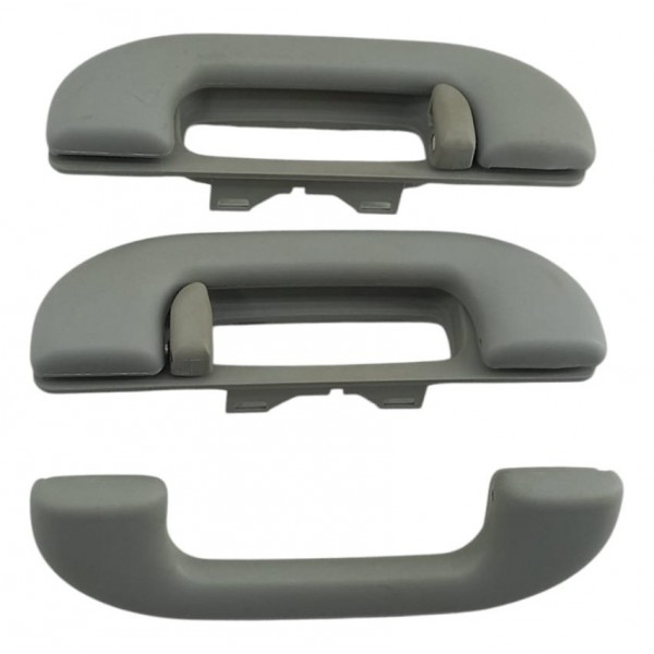 Kit Alça Teto Jeep Compass 2022 2023 Cinza