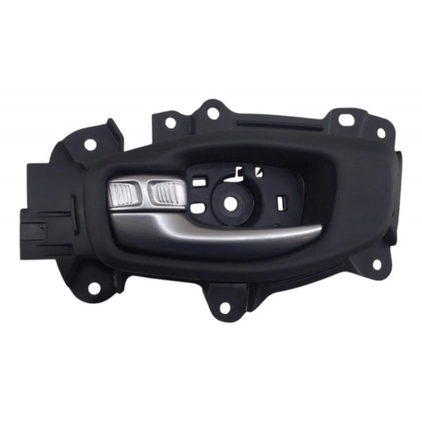 Maçaneta Interna Dianteira Esquerda Jeep Compass 2017 2023 Preto Dianteira