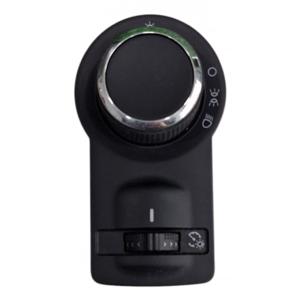 Botão Interruptor Farol Chevrolet Gm S10 2017-2019 Preto