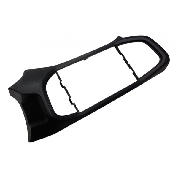 Moldura Do Painel Multimídia Chevrolet Onix 2012 2019 Preto