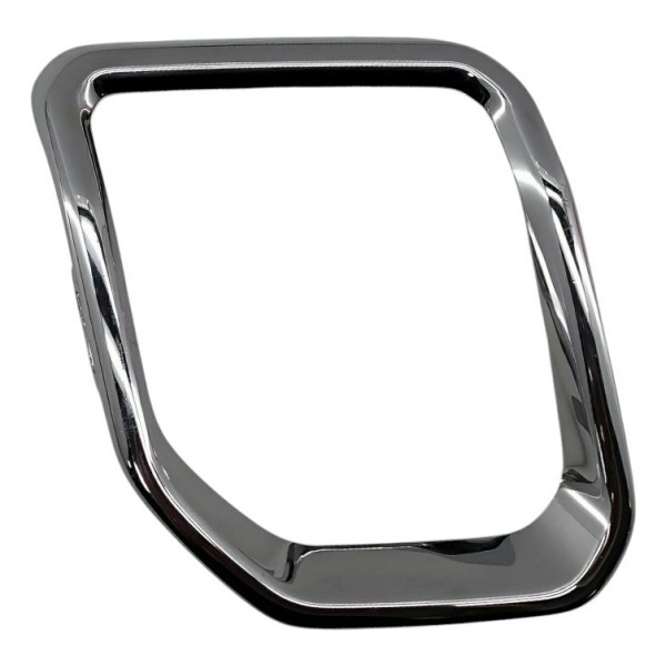 Moldura Da Grade Jeep Compass 2020 2024 Prateado Fosco