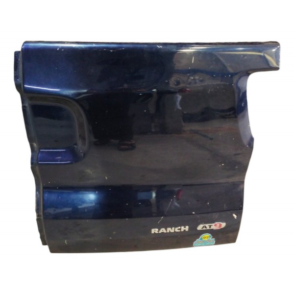 Tampa Traseira Fiat Toro Direita 2022 Azul