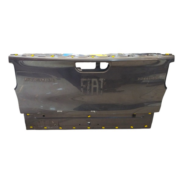 Tampa Traseira Caçamba Fiat Strada 2020 2024 Prateado