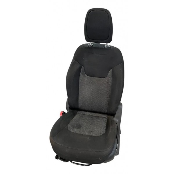 Banco Dianteiro Esquerdo Motorista Compass Em Tecido Preto