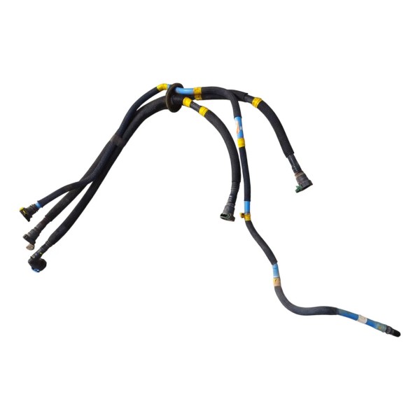 Conjunto Mangueiras De Combustível Fias Strada 2025 Preto