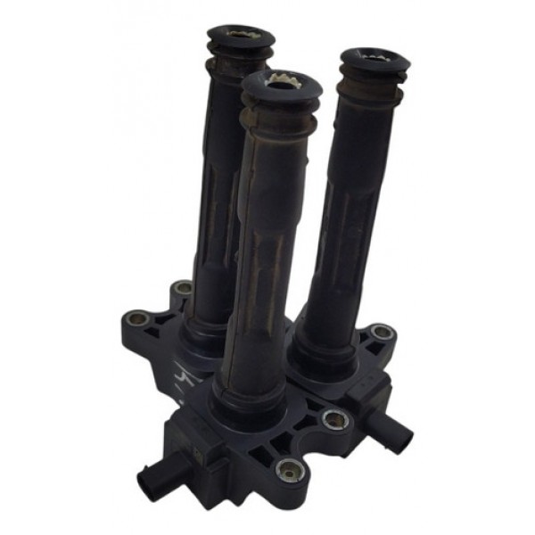 Kit 3 Bobinas Ignição Ford Ka 1.0 3 Cilindros 2015 2019