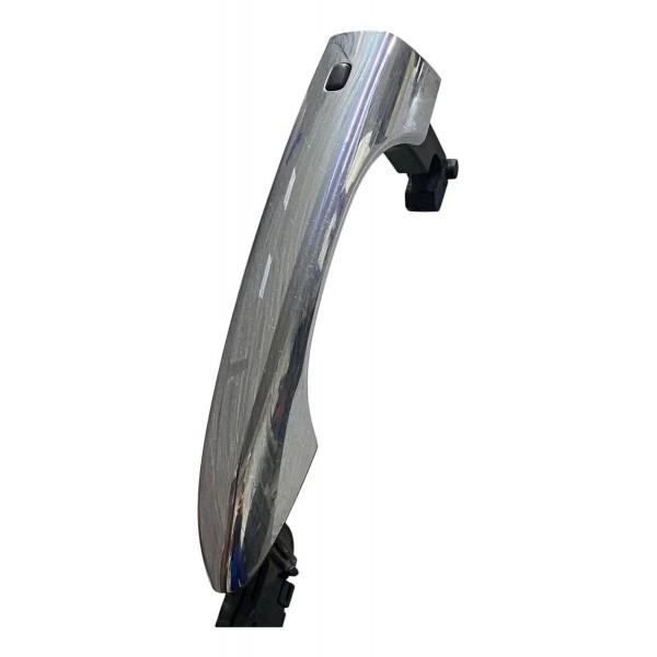 Maçaneta Externa Dianteira Esquerda Fiat Toro 2020 Cromado Dianteira