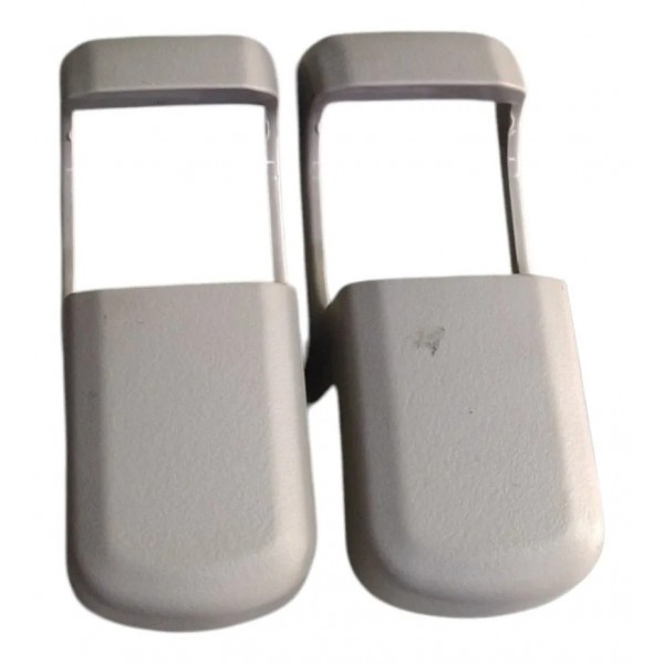 Par Molduras Trava Botão Regulagem Nissan Kicks 1.6 2024