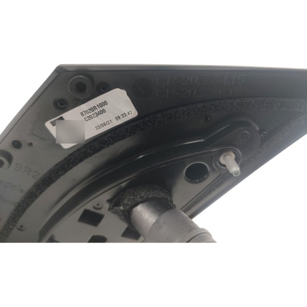 Retrovisor Hb20 2020 Manual C/controle Capa Texturizada
