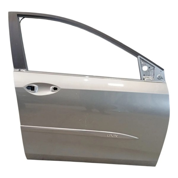 Porta Dianteira Direita Chevrolet Onix Aspirado 2024 2025 Dianteira Direita Cinza