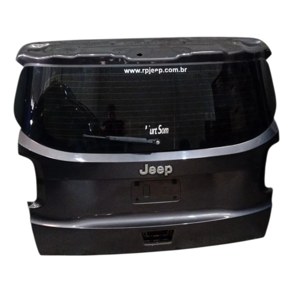 Tampa Traseira C Vidro Jeep Renegade 1.3 Flex 2024 2025 Cinza-escuro