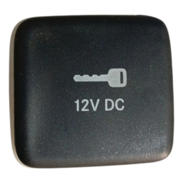 Tomada 12v Acendedor Jeep Compass 2.0 2017 A 2020 Preto