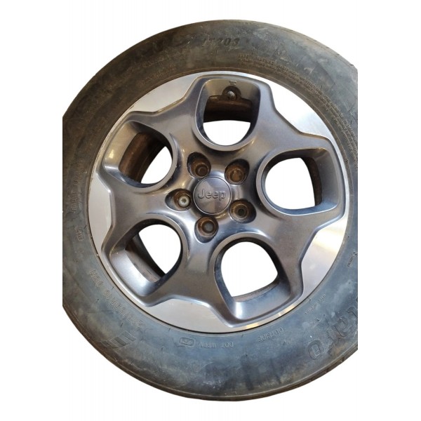 Roda Calota Aro 16 Jeep Renegade 2024 2025 Preto