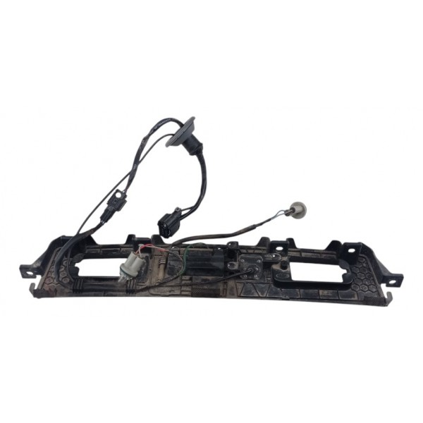 Moldura Luz Placa Com Câmera Ré Hyundai Creta 2021 2023