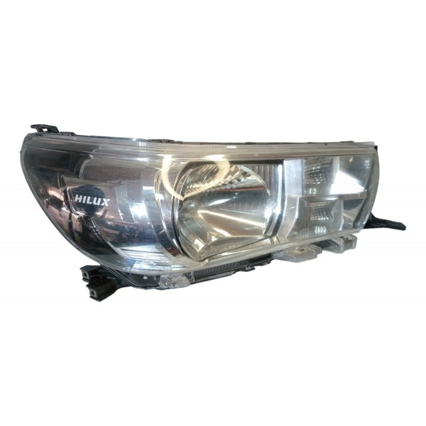 Farol Direito Toyota Hilux 2016 2018 Original Com Detalhe