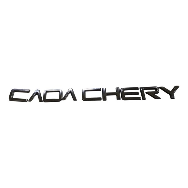 Emblema Letreiro Chery Tiggo 5x 2022 2023 Prateado