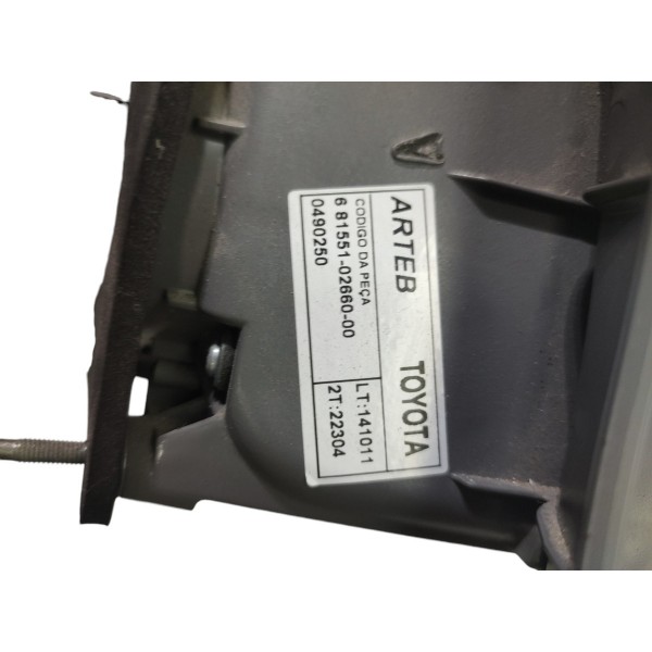 Lanterna Corolla 2011 2014 Ld Canto Sem Led Original