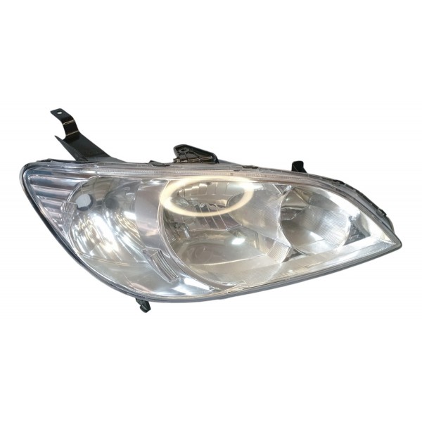 Farol Ld Honda Civic Cromado 03 06 Duplo Usado Tyc C Detalhe