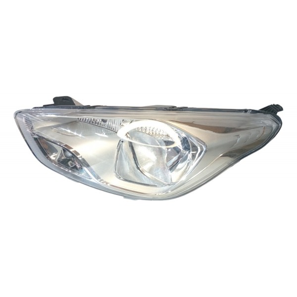 Farol Ford Ka Lado Esquerdo Máscara Cromada 2015 2018