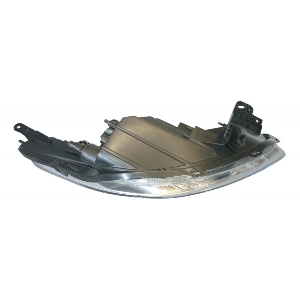 Farol Ford Ka Lado Esquerdo Máscara Cromada 2015 2018