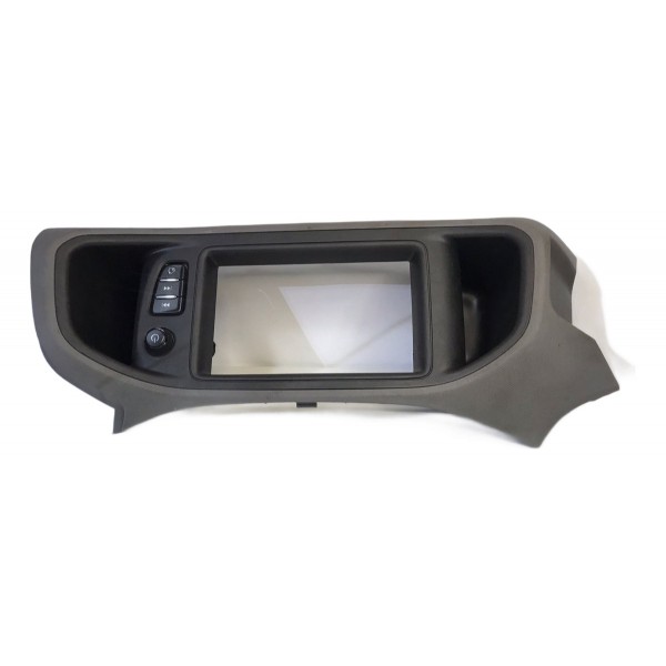 Moldura Completa Botão Comando Mult Mylink Gm Onix 2013 2019