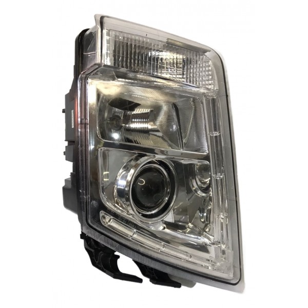 Farol Volvo Led Fm Fh Ld Compat 2010 2015 Detalhe