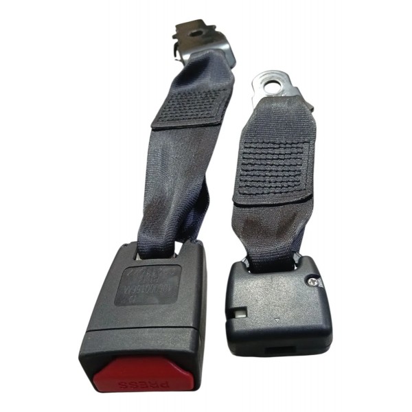 Par Engate Cinto Traseiro Chery Tiggo5 Pro 2022 2023 Preto