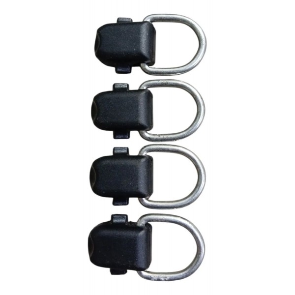 Kit 4 Gancho Rede Porta Malas Jeep Compass 2019