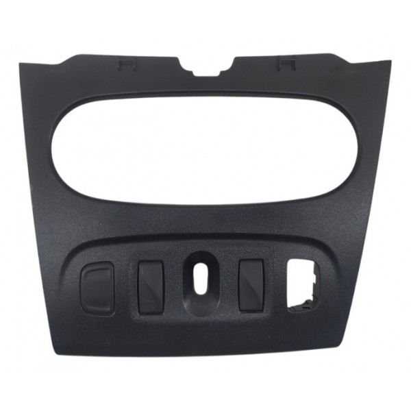 Moldura Inferior Painel Central Renault Logan 2014 2021