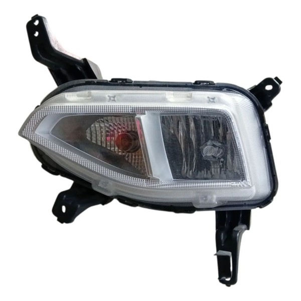 Farol De Milha Hyundai Creta Esquerdo Platinum 2021 2022 Preto
