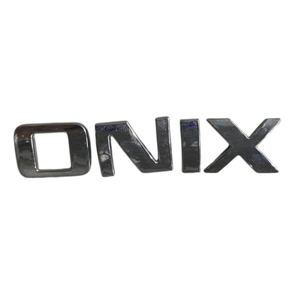 Emblema Tampa Traseira Chevrolet Onix 2020 10tat Cromado