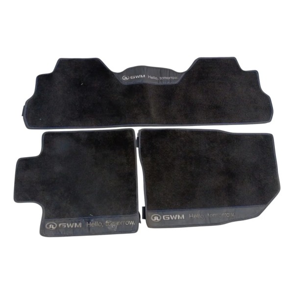 Kit Tapetes Gwm Haval H6 Híbrido 2025 Preto