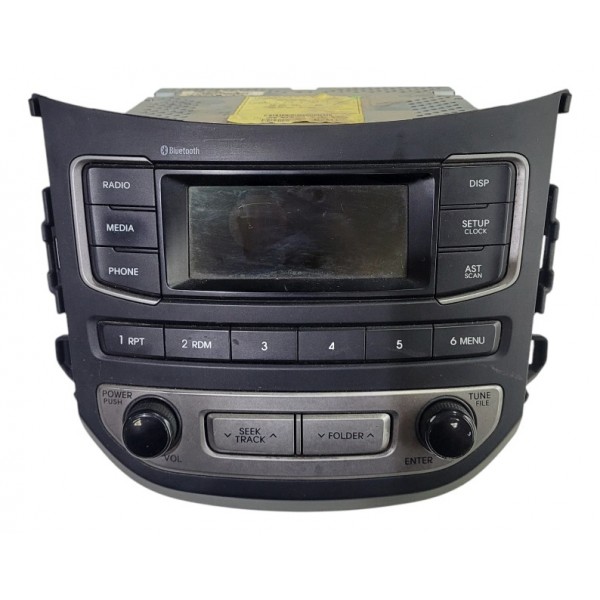 Rádio Som Multimídia Hyundai  Hb20 2013 2019   961501s500ra5