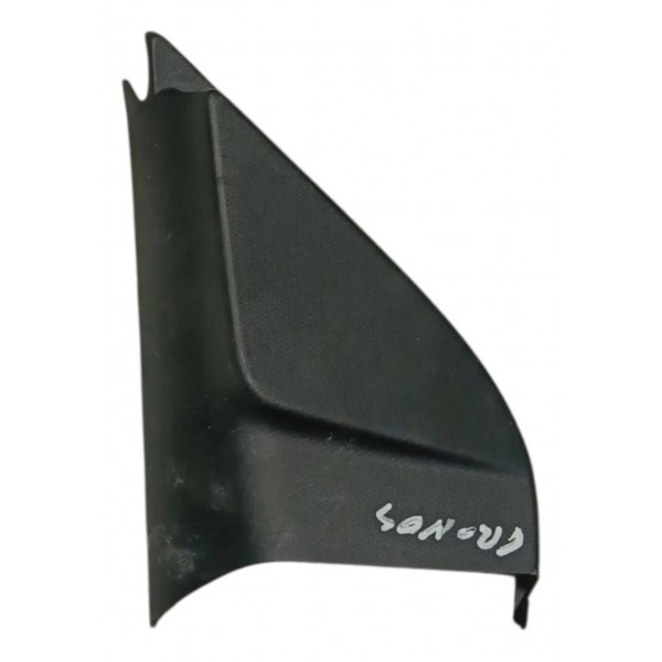 Moldura Interna Retrovisor Fiat Argo Esquerdo 2018 2022 Preto