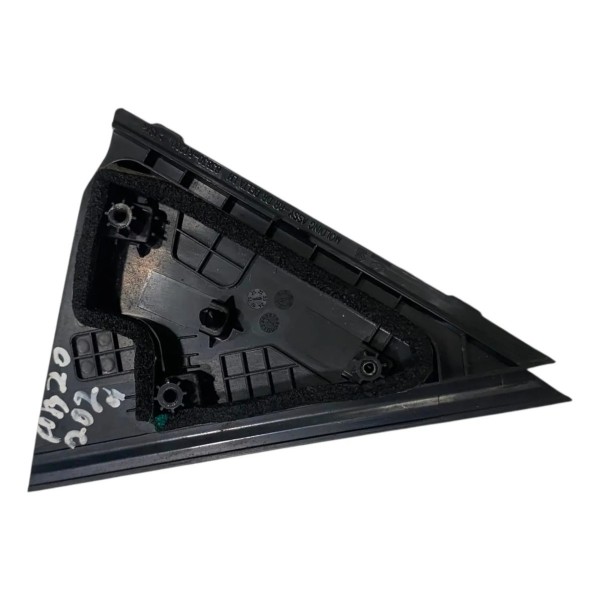 Moldura Porta Traseira Esq Hyundai Hb20 2020 A 2024 Preto