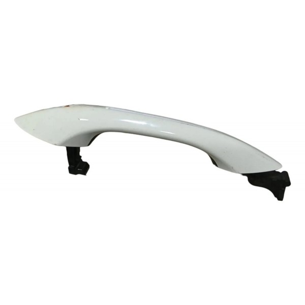 Maçaneta Externa Traseira Chevrolet Onix Esquerdo 2020 2023 Branco Traseira