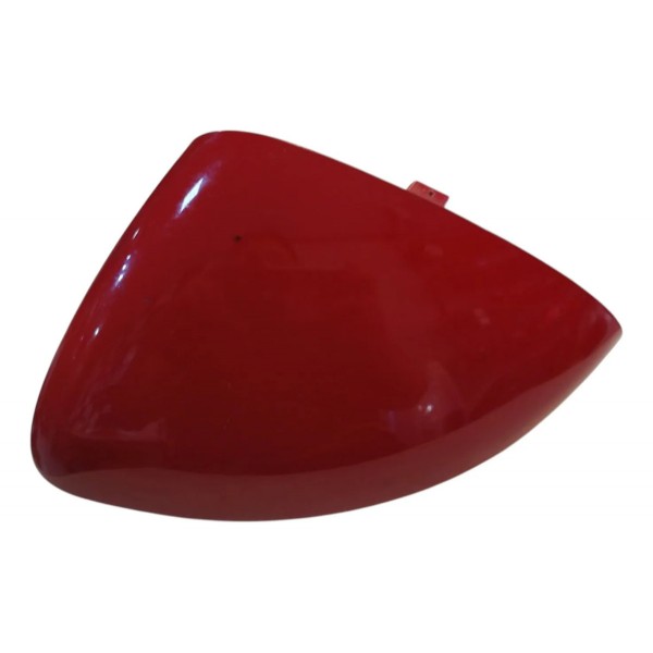 Capa Retrovisor Esquerdo Fiat Argo 2018 A 2021 Vermelho