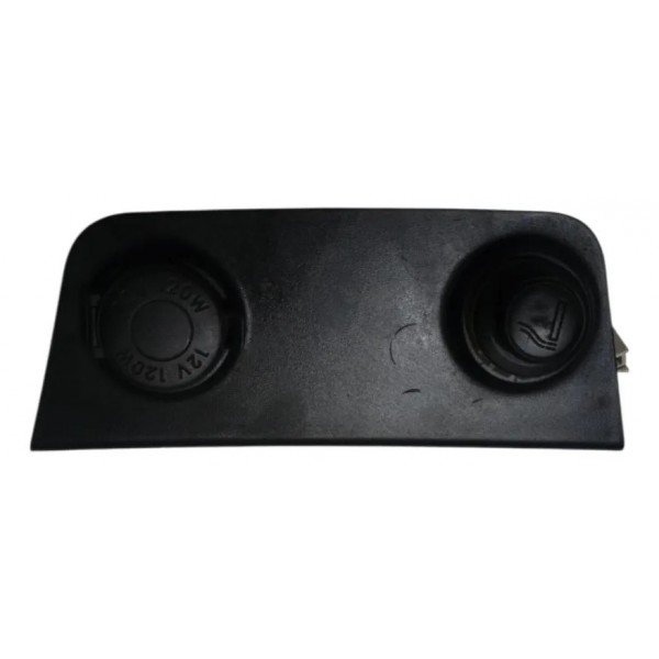 Acabamento Acendedor Console Hyundai I30 2011 Preto