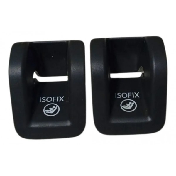 Par Molduras Travas Do Banco Audi A3 2020 2024 Preto