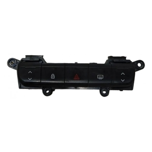 Botão Pisca Alerta Renault Kwid 2017 2023 Preto