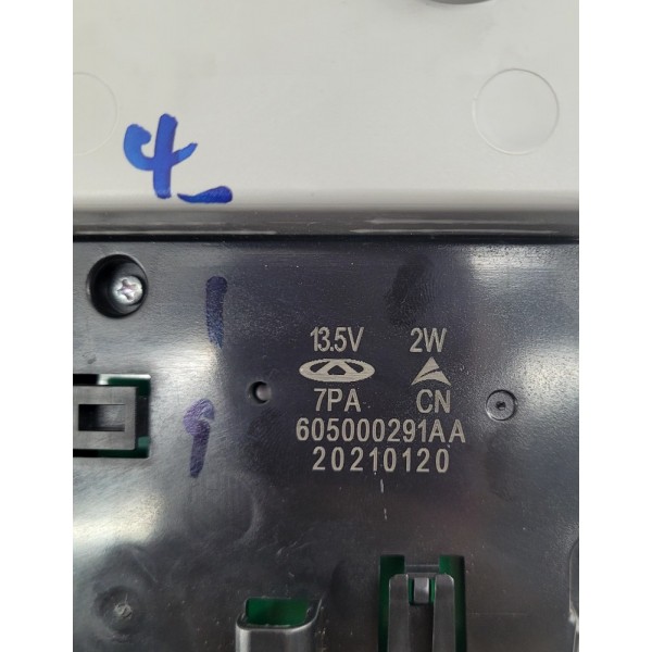 Luz Teto Cortesia Chery Tiggo 8 2020 2021 2022 2023 2024
