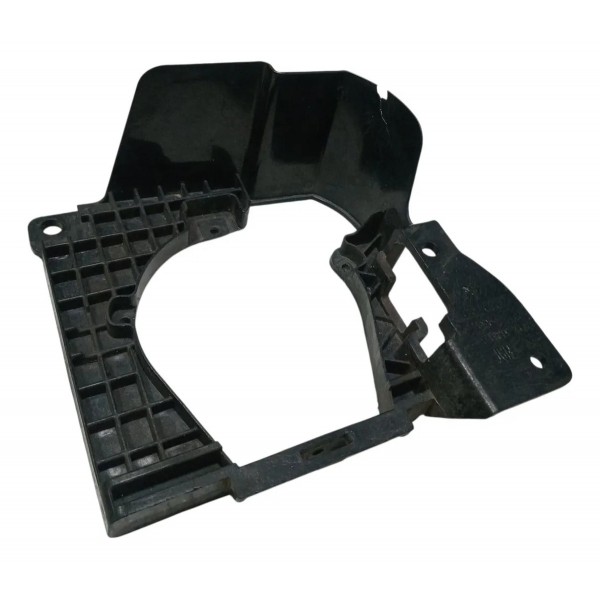 Moldura Suporte Farol Neblina Direito Palio Fiat Preto Direito