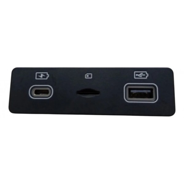 Entrada Tomada Dupla Usb Console Byd Dolphin Mini 2025 Preto