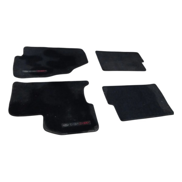Jogo Tapete Carpet Chery Tiggo 5x 2023/25 Preto