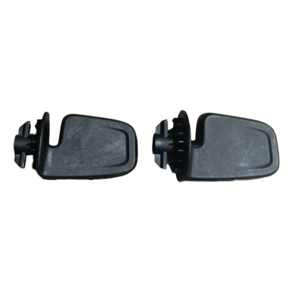 Kit Suporte Tampão Porta Malas Jeep Compass 2024 Preto