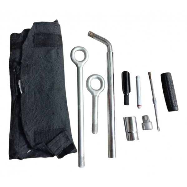 Kit Chave Ferramenta Original Fiat Toro 2017 A 2024 Prateado