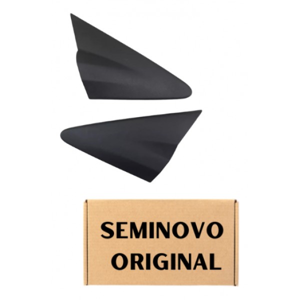 Par Moldura De Acabamento Ld Le Retrovisor Onix 2013 2019