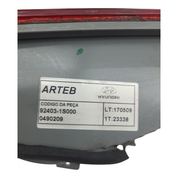 Lanterna Tampa Hyundai Hb20 Traseira Le 2012 2019
